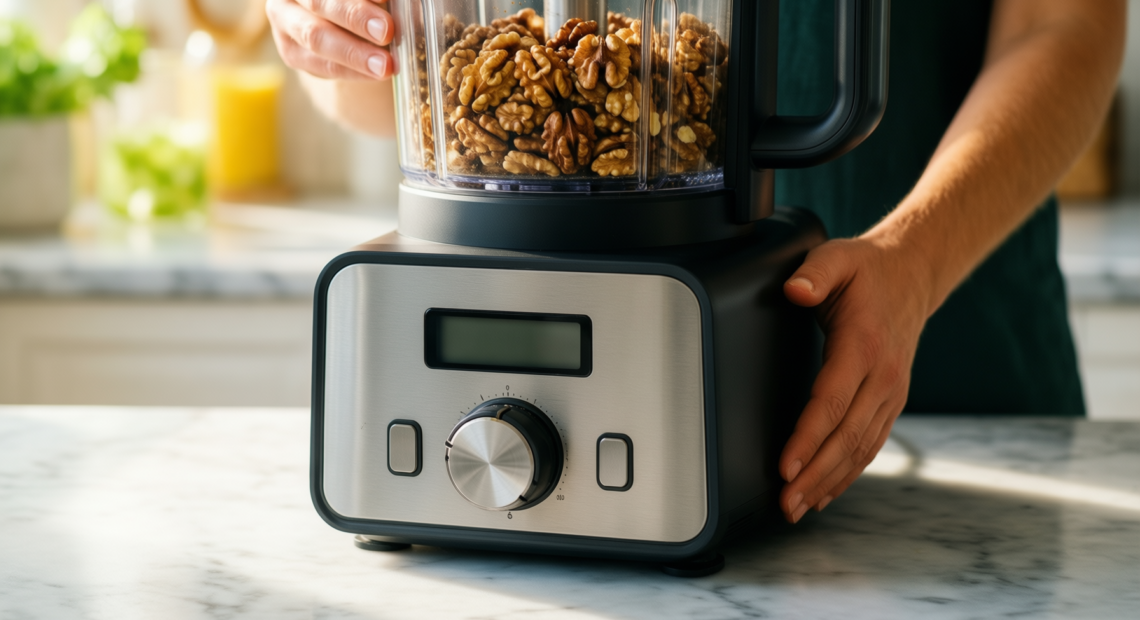 homend 1500w food processor — lifestyle photo showing Homend Functionall 1500W Food in use