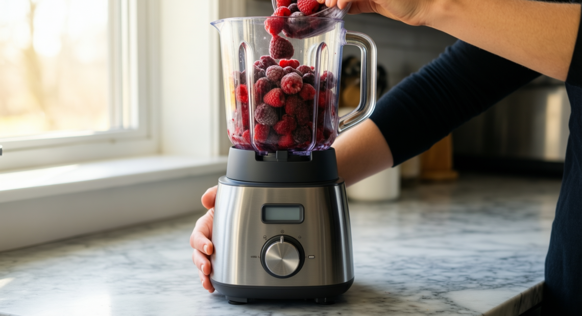 nutribullet 600 series starter kit — lifestyle photo showing nutribullet 600 Series Starter in use