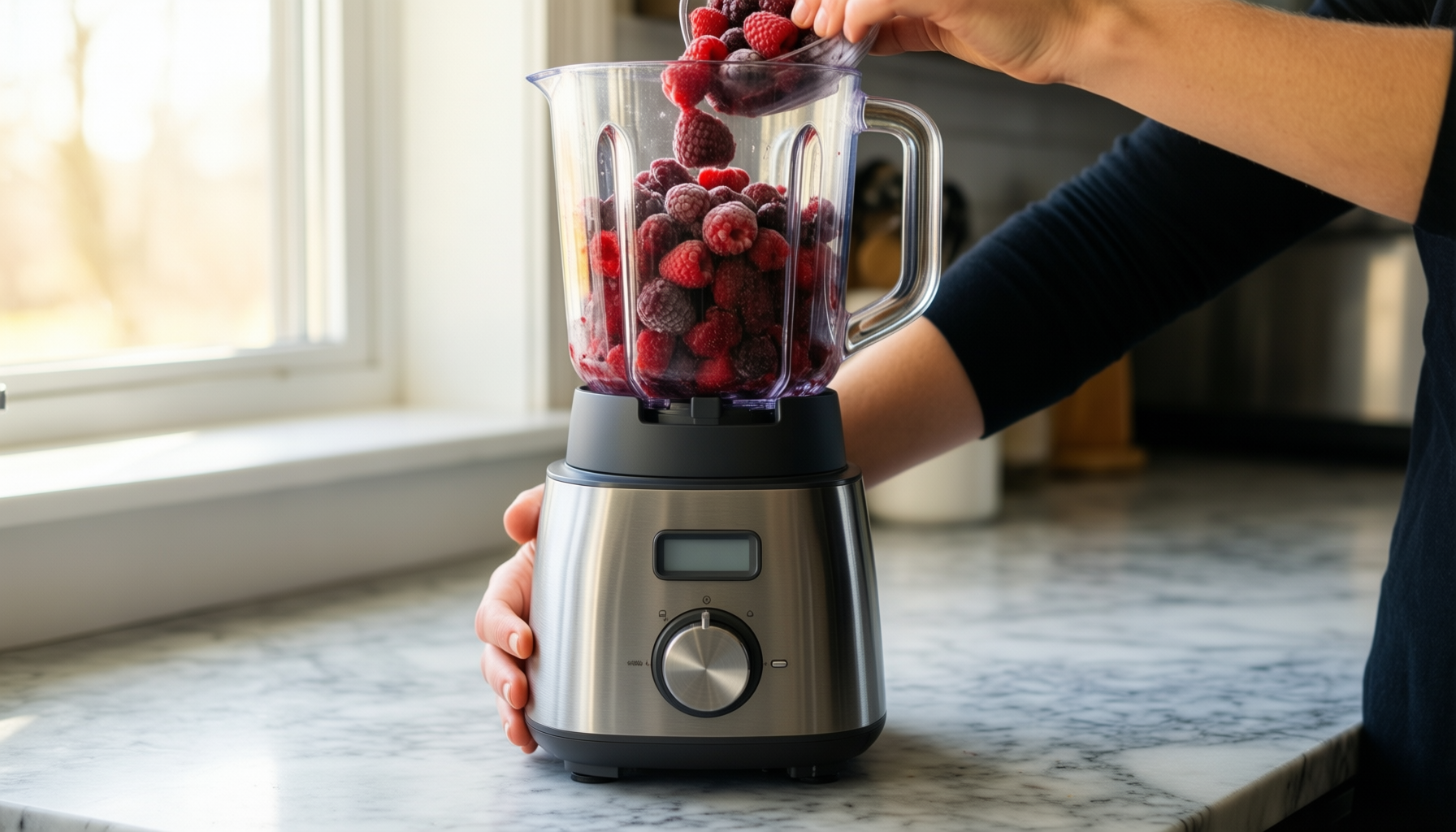 nutribullet 600 series starter kit — lifestyle photo showing nutribullet 600 Series Starter in use
